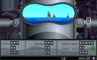 Silent Service II screenshot 3 for Amiga